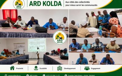 Kolda  Renforcement des capacités des élus sur l’adaptation aux changements climatiques